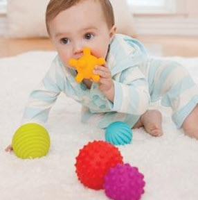 baby sensory toy - tactile balls