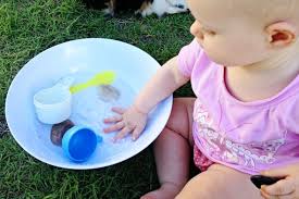 Water Sensory Play for Babies