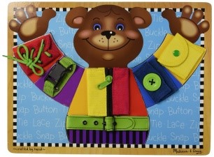 Melissa & Doug Deluxe Basic Skills Board