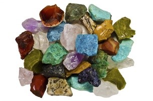 colored stones