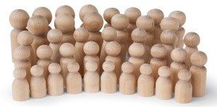 toy wooden figures