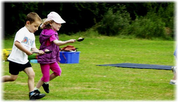 kids playing outdoors